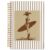 JUDFNCDE Western Coastal Cowgirl Notebook, Western Gifts for Women, Retro Coastal Beach Cowgirl Surfer Spiral Hardcover Notebook Journal 5.5 x 8.3