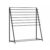 JUDYSSY Heavy Duty 8-Tier Fabric Roll Storage Rack, Commercial Grade Steel Mobile Cart for Window Film & Media Spool, 150KG Capacity, Black, 120x40x100cm,Black-120,Black-120x40x100cm