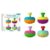 Jugaoge 4Pcs Fun Silicone Thumb Rocker Fidget Toys for Adults Fun Textures Gadgets Squeezetoy Workout Multicolor One Size