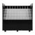 juiaAtbne 50 Slots Movable File Storage Rack Cart with Wheels(Black)