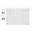 Juinrinet Acrylic Magnetic Monthly Calendar Whiteboard for Refrigerator