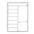 Juinrinet Fridge Whiteboard Weekly Planner for Meals Shopping and Notes