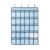 Juinrinet Pocket Chart for Calculator Holder, 30 Pocket Charts for Classroom 33.5 x 24.5 Inch Hanging Cell Phone Organizer