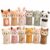 Juju Velvet Animal Finger Puppet Set – Soft Mini Story Figures with Family Pieces – Woodland Farm Designs Storage Pouch and Travel Case