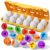 JUKUDAHU Matched Eggs Toddler Toys 1 2 3 4 Year Old – Shape Color Sorting Games, Kids Easter Eggs, Toddler Sensory Toys, Preschool Educational Boy Toy, Gifts for Baby 6-12 Months+