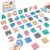 juman 41 Pcs Sensory Silicone Magnetic Alphabet Numbers, Math Symbols Set