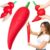 Jumbo Chili Pepper Squishy Toy,15In Realistic Food Squeeze Sensory Toy