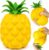 Jumbo Pineapple Squishy Toys,Squeeze Sensory Fidget Toys for Stress & Anxiety Relief,Cute Giant Fruit Stress Balls Squishies Toy,Birthday Gifts Party Favor for Adults