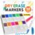 Jumlys 168 Pack Dry Erase Markers Fine Tip Bulk, 12 Colors, Low Odor Ink