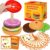 Jumlys Montessori Wooden Burger Stacking Toys for 2, 3, 4, 5 Year Olds, Fine Motor Toys for Kids Boys Girls, Ideal Preschool Educational and Learning Toys, Perfect Christmas Birthday Gifts