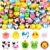 JUNEBRUSHS 150 Pieces Mini Animal Erasers for Kids Bulk