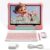 JUNINKE 10 inch Kids Tablet with Keyboard & Mouse, Pink Case and Keyboard