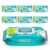 Juniper CLEAN 6 Packs Surface Wipes with Bleach, Thick & Large Dispose, All-Purpose Cleaner for Bathroom, Kitchen, Office, 600 Count Soft Flow, Biodegradable, Fresh Scent