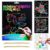 JUNQIU Scratch Art for Kids, Rainbow Scratch Paper Art Set – Unicorn, Arts and Crafts for Girls Boys Ages 4-8, Kid Activity & Christmas Crafts, Stocking Stuffers for Kids