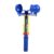 JunZheHub Children Wind Gauge Handheld Anemometer Wind Speed Meter Cup Rotor Educational Tool with Clear Front Scale Lightweight Handle Suitable for Teacher Demonstrations STEM Activities