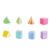 JunZheHub Geometry Teaching Aid Transparent Geometric Solids Classroom Visual Manipulatives Spatial Reasoning Math Educational Tool with 3D Models Removable