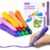 JUPITEARTH 12 Colors Triangle Crayons for Kids Ages 4-8