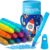 JUPITEARTH 12 Colors Twist Glitter Crayons for Toddlers 1-3, Non-Toxic