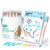 JUPITEARTH 36 Colors Silky Crayons, Twist Crayons with Drawing Paper