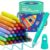 JUPITEARTH 36 Colors Twist Crayons for Toddlers 1-3, Non-Toxic, Washable