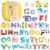 JUPITEARTH Cute Animal Magnetic Letters, 52 PCS Alphabet Magnets for Fridge
