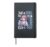 Just A Girl Who Loves Anime And K-Pop Music Korea Hardcover Journal, Black