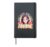 Just A Girl Who Loves Anime Japan Kawaii Manga Lover Otaku Hardcover Journal, Black