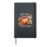 Just A Girl Who Loves Fall Pumpkin American Football Autumn Hardcover Journal, Black
