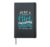Just A Girl Who Loves Singing Design Hardcover Journal, Black