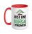 Just One More Bonsai I Promise Ceramic Mug, Red/White, 15oz
