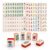 JUTHWYA American Mahjong Set with 4 Layer Premium Acrylic Clear Engraved Mahjong Tiles