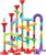 Jutoe 93Pcs Marble Run Set with 30 Glass Marbles Runs for Kids Girls Boys