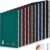 Jutom 10 Pack Jumbo Left Handed Notebooks 11 x 9 Inch Wirebound Lefty Spiral Notebooks 80 Sheets College Ruled Paper Colorful Notebooks Left Handed Journal for Easier Use School Gifts Supplies