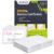 Juvale Business Card Holder Sleeves – Secure Adhesive Pockets – Index Card Holder for Notes – Storage Bin Labels & Clear Pocket Sleeves – Clear Plastic, 3.75 x 2 in, Pack of 100
