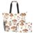 JUZIHAI Cute Mushroom Beach Bags for Women