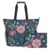 JUZIHAI Wild Flowers Pink Blue Beach Bags for Women
