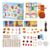 JWQFBC DIY Miniature Kit, Paper, 3C Certified, Miniature Food Items, Creative Activity, Resin, Glue Materials, for Play House, DIY Handmade Dessert Set, Makes 18 Pieces, Includes Bear Tape Stickers
