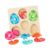 JWQFBC Wooden Peg Puzzles Layered Match Dinosaur Egg Wooden Puzzle, Puzzles