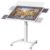 JYLH JOYSEEKR 1500 Pcs Puzzle Table with 4 Drawers, 33.8″×25.8″ Metal Frame