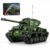 JYLWSMHU M4A3E8 Sherman Tank Building Block Set for Adults 836PCS