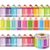 JYNTERPLAY 72ft Rainbow Crayon Bulletin Board Border