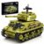 JYRUE Sherman Military Tank Building Set, WW2 Army Vehicle Model Building Blocks Kit, Collectible Tank Toy Decor Display Gift for Boys Adults Kids 6+ (991PCS)