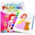JZILU Watercolor Coloring Book for Kids, Paint with Water- Magic Paint Set Water Painting Book for Toddlers- Arts and Crafts Kit for Girls Boys Travel Activities -Stocking Stuffers for Kids