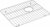 K-5828-ST Large Sinks Stainless Steel Rack for QRInnovations