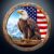 KAAYEE Wooden Puzzles for Adults Bald Eagle Jigsaw Puzzle 8.5*8.5in-100pcs
