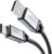 KabelDirekt – USB-A to USB-C Cable – 2X 3ft (Data & Charging Cable with Quick Charge 3.0, 36W – for PCs, Smartphones, Tablets with USB-C Port – Black)