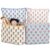 Kacctyen 4 Pcs Corduroy Printed Cosmetic Makeup Bag Set Stylish Essential Organizer Large-capacity Corduroy Zippered Pouches Travel-friendly Toiletry Bag for Women Bridesmaid Gifts