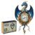 KADAJOY 3D Wooden Puzzles for Adults, Animated Dragon Cuckoo Clock Model Kit, DIY Mechanical Building with Music and Light, Home Desk Decor, Unique Fantasy Gift for Birthday Anniversary