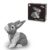 KADELE Easter Bunny Building Animal Sets, Extremely Challenging STEM Building Blocks Decor for Adults Kids, Micro 3D Educational Toys for Boys Girls Ages 8 and Up (660 Pieces)