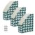 Kagirah 3 Pack File Magazine Holder, Magazine Rack with Label, Desk Organizer, Foldable Storage Organizer Box for Book, Documents, CDs (Speckled Hen Pattern)